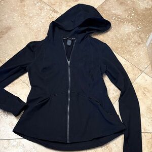 NWOT Spyder Active Black Zip-Up Jacket